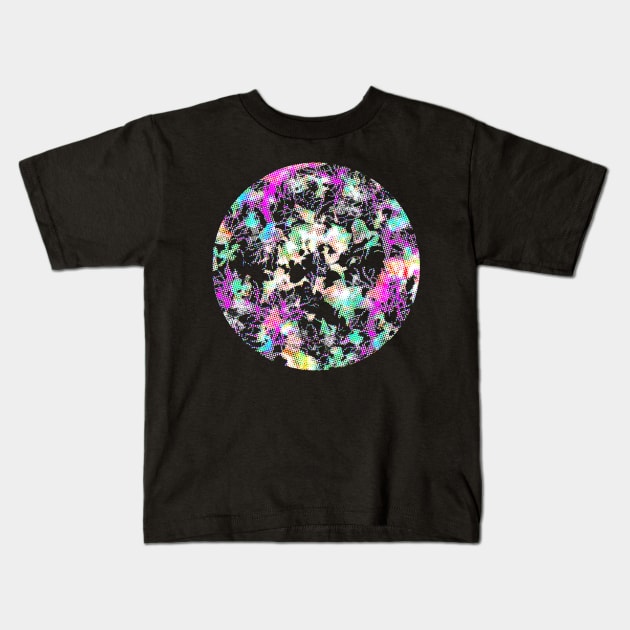 Universe connections Kids T-Shirt by lazykite